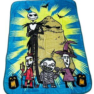 Nightmare Before Christmas Twin Plush Blanket